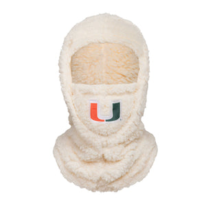 Miami Hurricanes NCAA Sherpa Hooded Gaiter