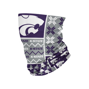 Kansas State Wildcats NCAA Busy Block Gaiter Scarf