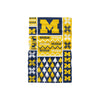 Michigan Wolverines NCAA Busy Block Gaiter Scarf