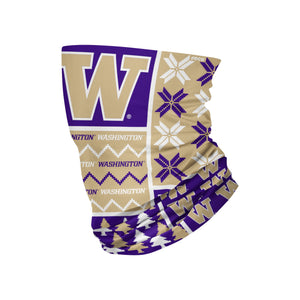 Washington Huskies NCAA Busy Block Gaiter Scarf
