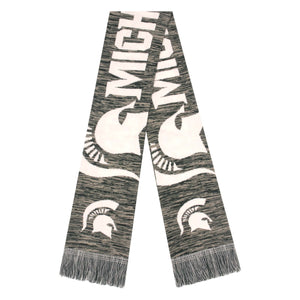 Michigan State Spartans NCAA Wordmark Big Logo Colorblend Scarf