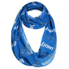 Detroit Lions NFL Team Logo Infinity Scarf