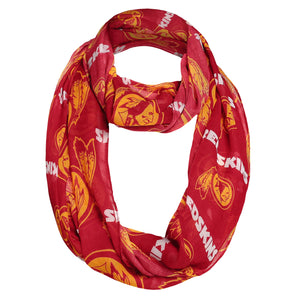 Washington Commanders NFL Team Logo Infinity Scarf