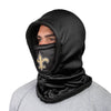 New Orleans Saints NFL Black Hooded Gaiter