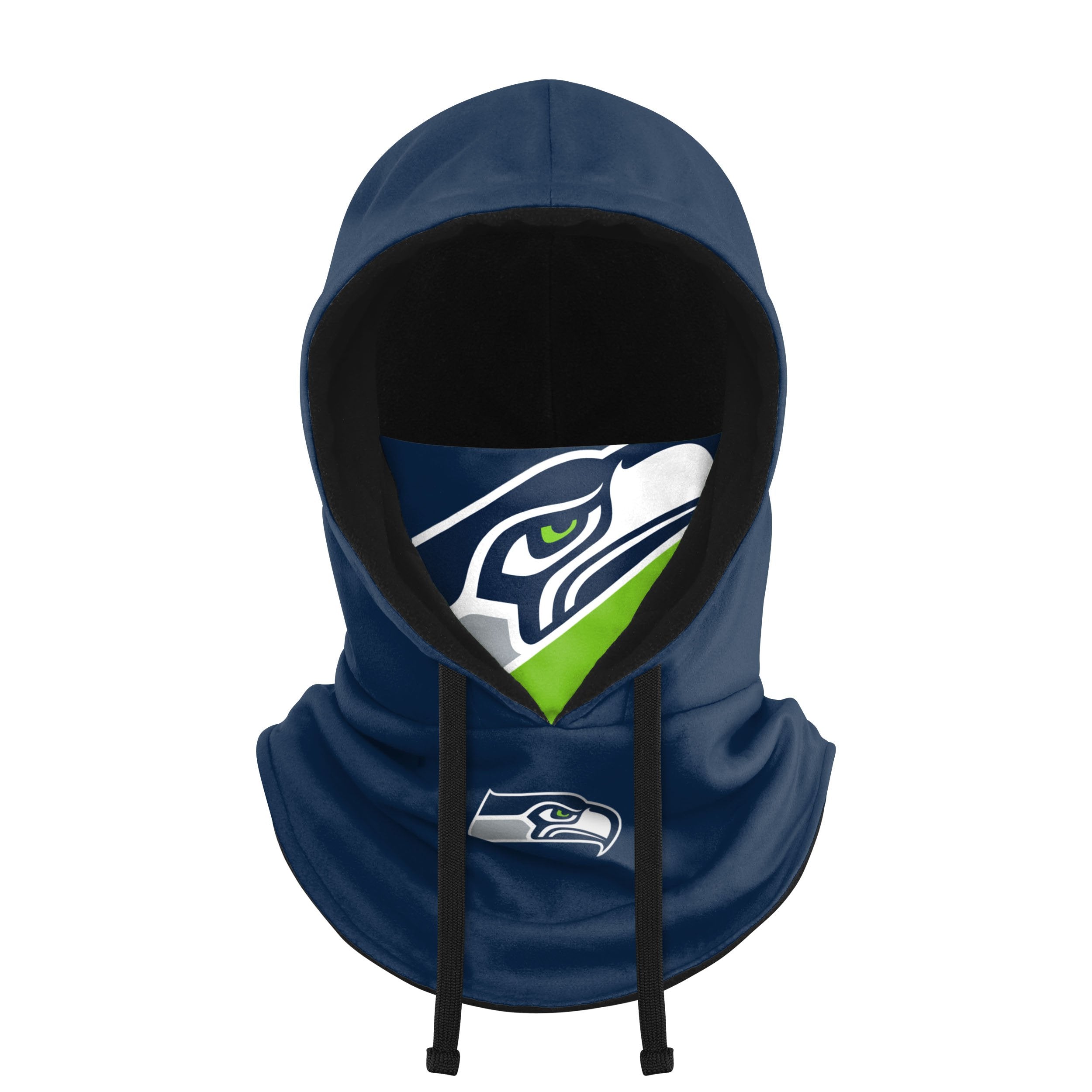 NFL Seattle Seahawks Girls' Fleece Hooded Sweatshirt - XS