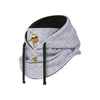 Minnesota Vikings NFL Heather Gray Drawstring Hooded Gaiter Scarf