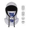 New York Giants NFL Heather Gray Drawstring Hooded Gaiter Scarf