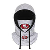 San Francisco 49ers NFL Heather Gray Drawstring Hooded Gaiter Scarf