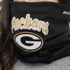 Green Bay Packers NFL Glitter Waffle Gaiter Scarf