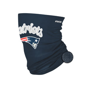 New England Patriots NFL Glitter Waffle Gaiter Scarf