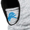 Detroit Lions NFL Heather Grey Big Logo Hooded Gaiter