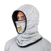 Minnesota Vikings NFL Heather Grey Big Logo Hooded Gaiter