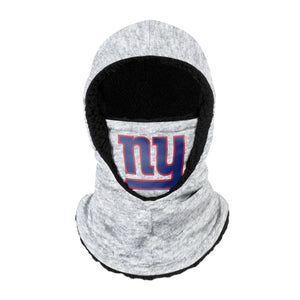 New York Giants NFL Heather Grey Big Logo Hooded Gaiter
