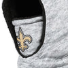 New Orleans Saints NFL Heather Grey Big Logo Hooded Gaiter