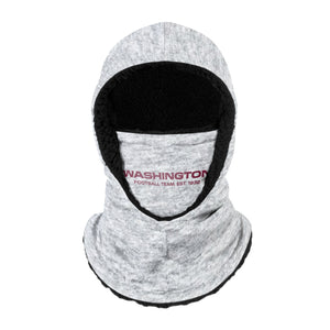 Washington Commanders NFL Heather Grey Big Logo Hooded Gaiter