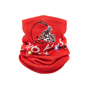 Cleveland Browns NFL Light Up Knit Gaiter Scarf