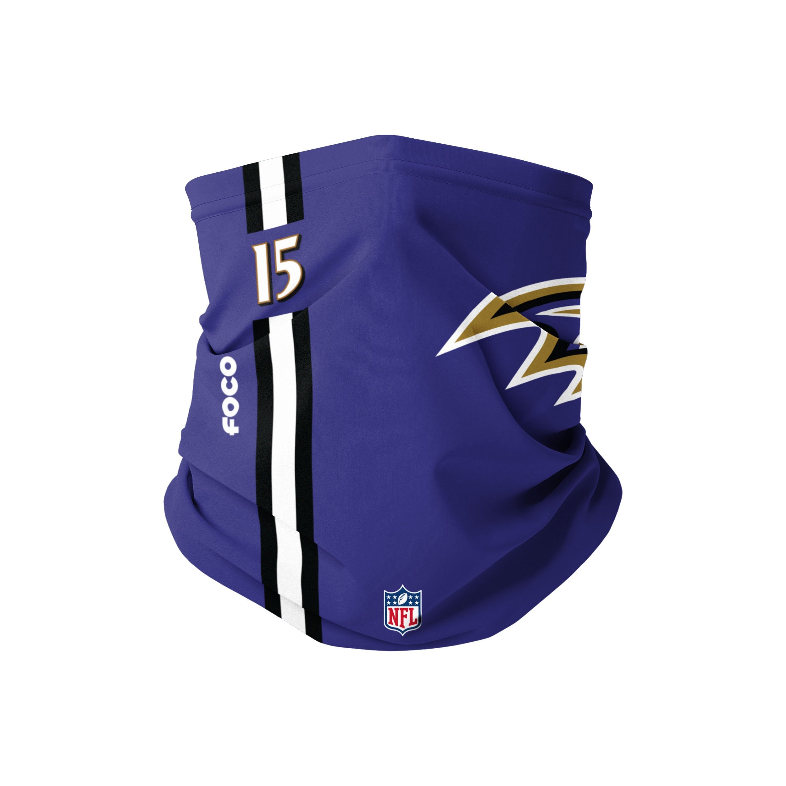 Baltimore Ravens Camo Neck Gaiter Purple, Baltimore Ravens Camo