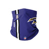 Baltimore Ravens NFL Lamar Jackson On-Field Sideline Logo Gaiter Scarf