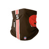 Cleveland Browns NFL Case Keenum On-Field Sideline Logo Gaiter Scarf