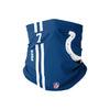 Indianapolis Colts NFL Jacoby Brissett On-Field Sideline Logo Gaiter Scarf