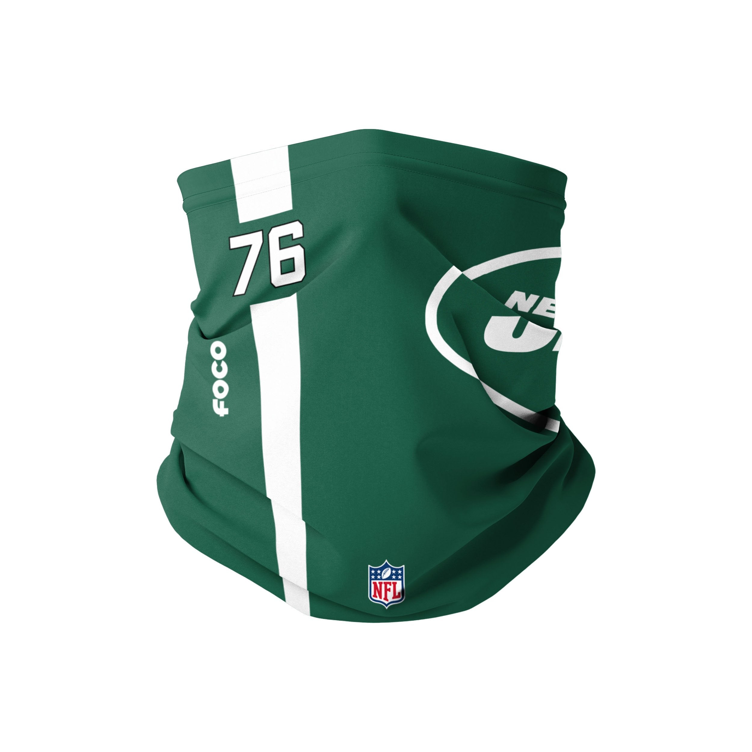 New York Jets NFL George Fant On-Field Sideline Logo Gaiter Scarf