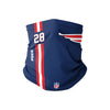 New England Patriots NFL James White On-Field Sideline Logo Gaiter Scarf