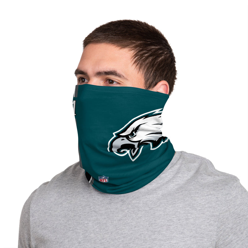 Philadelphia Eagles NFL Carson Wentz On-Field Sideline Logo Face Cover