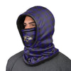 Baltimore Ravens NFL Plaid Hooded Gaiter