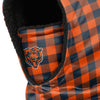 Chicago Bears NFL Plaid Hooded Gaiter