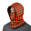 Cleveland Browns NFL Plaid Hooded Gaiter