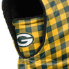 Green Bay Packers NFL Plaid Hooded Gaiter