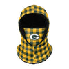 Green Bay Packers NFL Plaid Hooded Gaiter