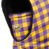 Minnesota Vikings NFL Plaid Hooded Gaiter