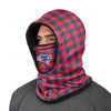 New England Patriots NFL Plaid Hooded Gaiter