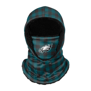 Philadelphia Eagles NFL Plaid Hooded Gaiter