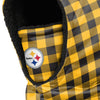 Pittsburgh Steelers NFL Plaid Hooded Gaiter