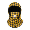 Pittsburgh Steelers NFL Plaid Hooded Gaiter