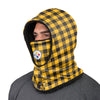 Pittsburgh Steelers NFL Plaid Hooded Gaiter