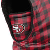 San Francisco 49ers NFL Plaid Hooded Gaiter