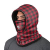 San Francisco 49ers NFL Plaid Hooded Gaiter