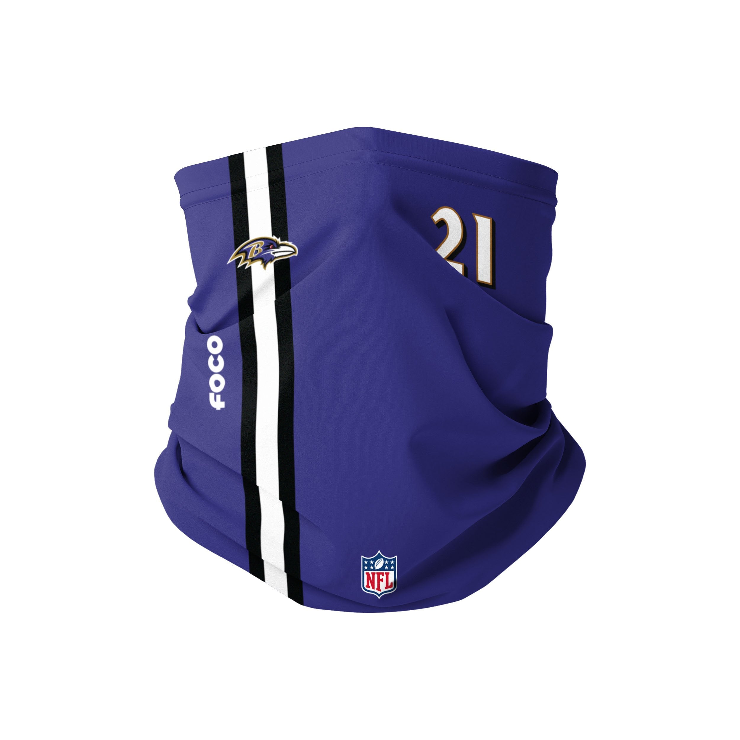 Baltimore Ravens Sport 3 Pack Face Cover FOCO