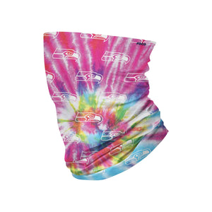 Seattle Seahawks NFL Pastel Tie-Dye Gaiter Scarf