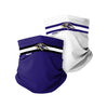 Baltimore Ravens NFL Stitched 2 Pack Gaiter Scarf