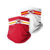 Kansas City Chiefs NFL Stitched 2 Pack Gaiter Scarf