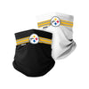 Pittsburgh Steelers NFL Stitched 2 Pack Gaiter Scarf