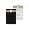 Pittsburgh Steelers NFL Stitched 2 Pack Gaiter Scarf