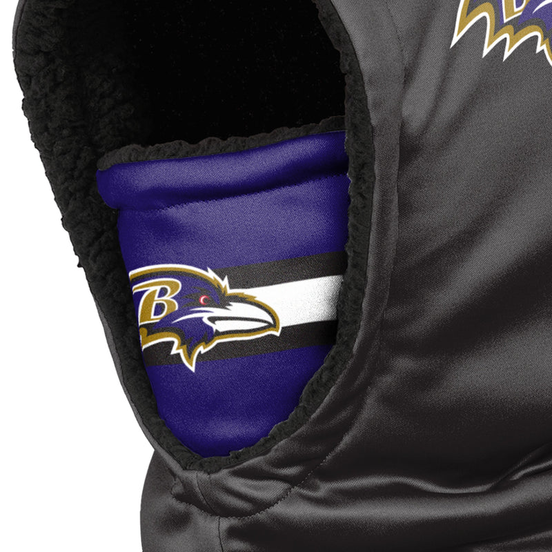 Baltimore Ravens NFL Black Hooded Gaiter