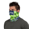 Seattle Seahawks NFL Busy Block Gaiter Scarf