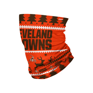 Cleveland Browns NFL Wordmark Holiday Gaiter Scarf