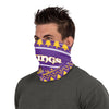 Minnesota Vikings NFL Wordmark Holiday Gaiter Scarf